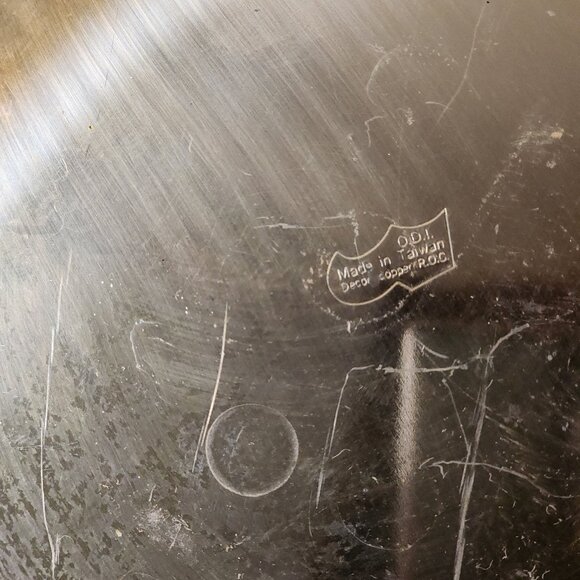 Vintage Copper Kitchen Canister Set Flour Sugar Coffee Tea Rustic Farmhouse - Picture 11 of 11